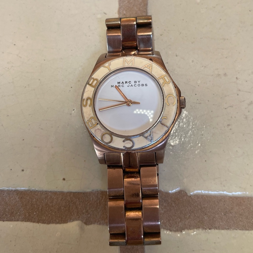 Marc by Marc Jacobs Rose Gold Watch